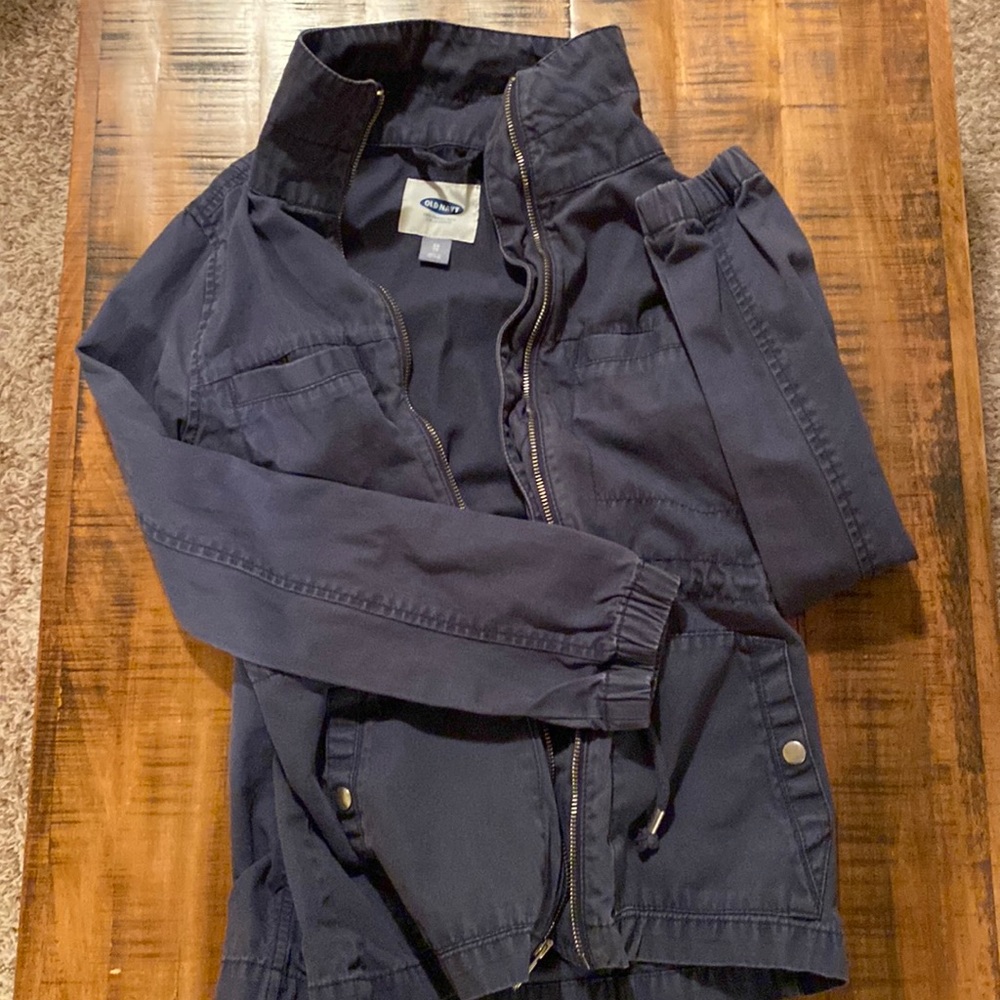 Like New Navy Jacket-